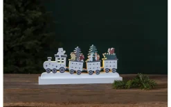 Julbyar Och Figurer<Star Trading Forest Friends Batteridriven Bordsdekoration Tåg