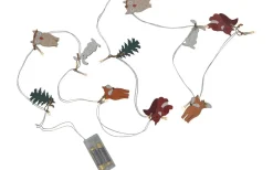 Forest Friends Batteridriven Ljusslinga med Timer 1,8m