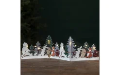 Batteri Julpynt Inomhus<Star Trading Forest Friends Batteridriven Bordsdekoration Dragkamp