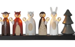 Forest Friends Ljusstake 44cm Multifärgad