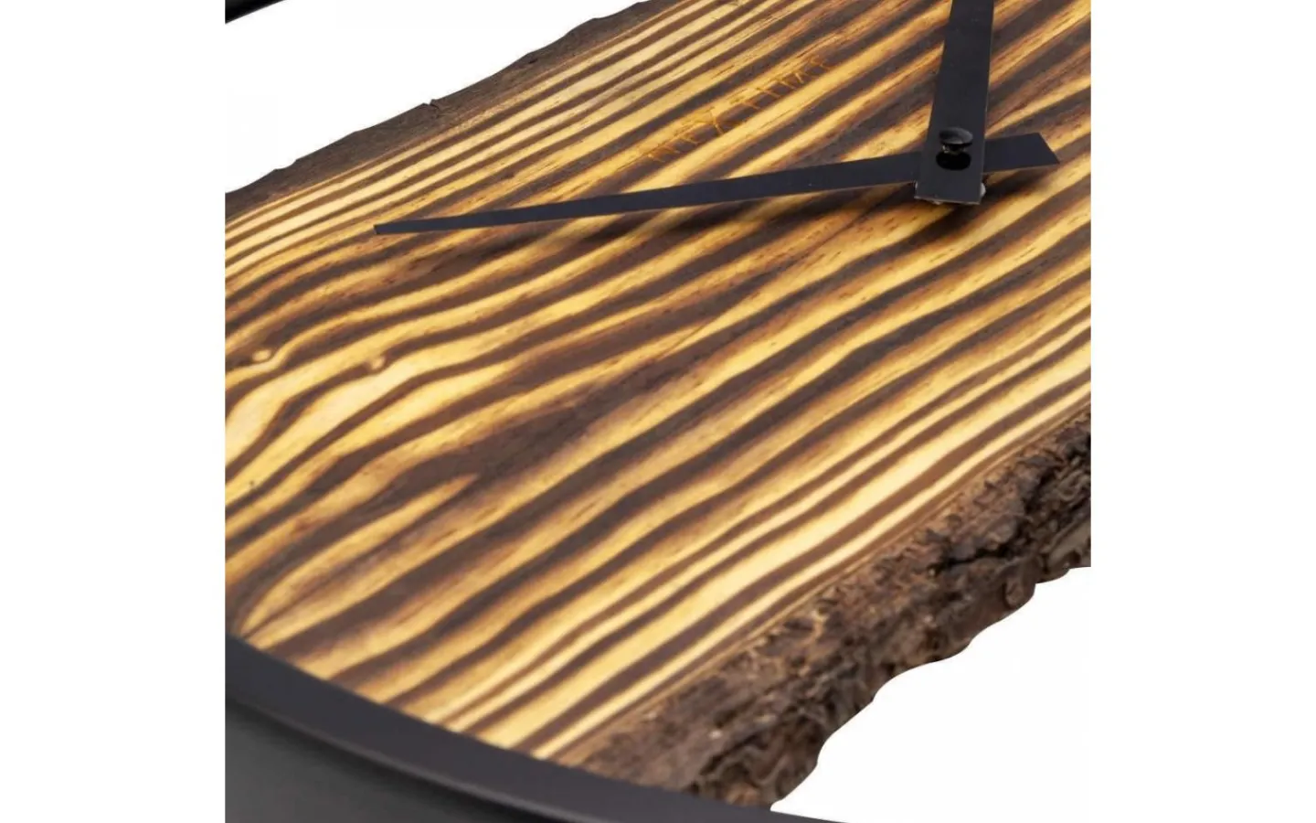 NeXtime Forest Large Väggklocka Ø45 cm Trä/Svart* Väggklockor