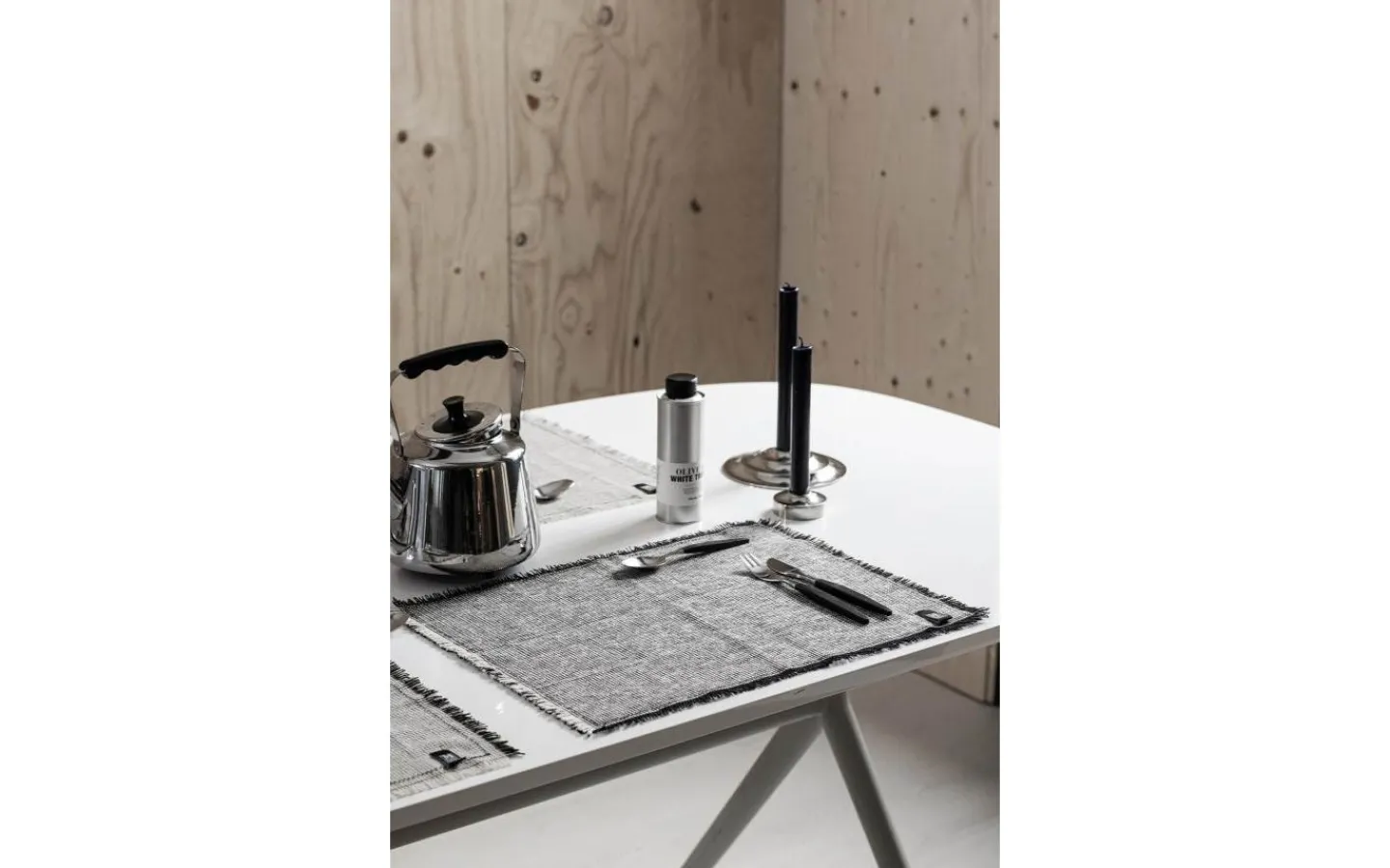 Ljushållare<Markslojd Forma Ljusstake Stål Ø6,5 cm