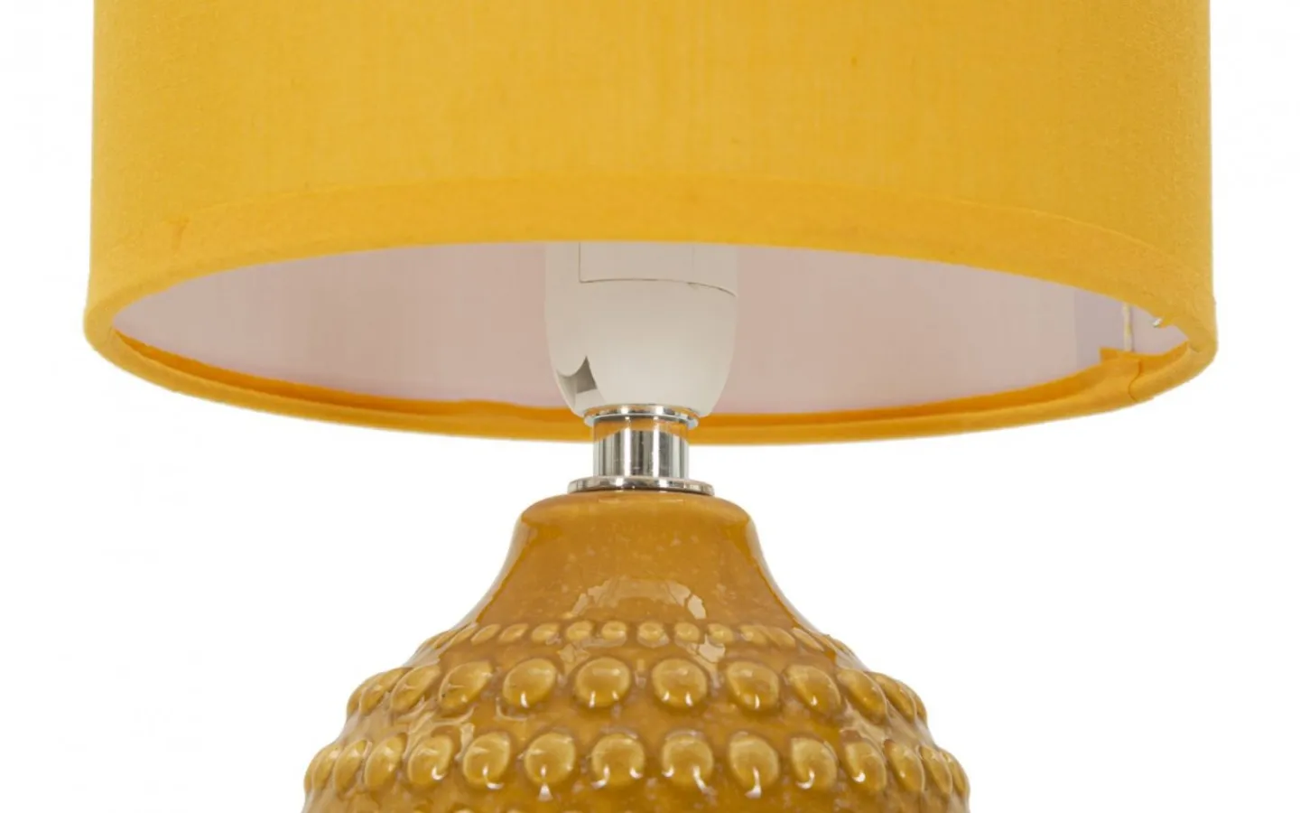 Bordslampor<Mauro Ferretti Fortuna Bordslampa 30,5cm Senapsgul