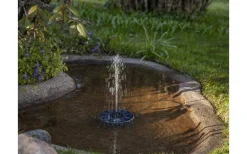 Visa Alla Solcellslampor<Star Trading Fountain Solcellsdekoration 10cm Svart