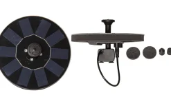 Visa Alla Solcellslampor<Star Trading Fountain Solcellsdekoration 10cm Svart