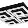 Fradelo Plafond 52cm LED 3000K 48W Svart
