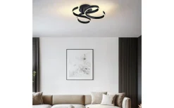 Trio Lighting Francis Plafond LED antracit* Plafonder