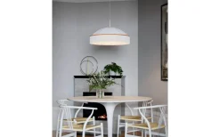 By Rydens Francis Taklampa 60cm Vit* Stora Taklampor Ø50-69 Cm