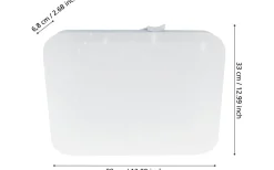 Frania-S Plafond 33cm LED 4000K 14,6W Vit IP44