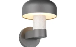 Trio Lighting Fraser Vägglampa E27 antracit/betonglook IP54* Vägglampor Utomhus