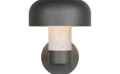 Trio Lighting Fraser Vägglampa E27 antracit/betonglook IP54* Vägglampor Utomhus