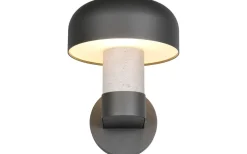 Trio Lighting Fraser Vägglampa E27 antracit/betonglook IP54* Vägglampor Utomhus