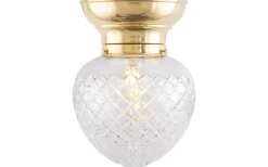 Plafonder<Karlskrona Lampfabrik Fröding plafond 100 - Mässing