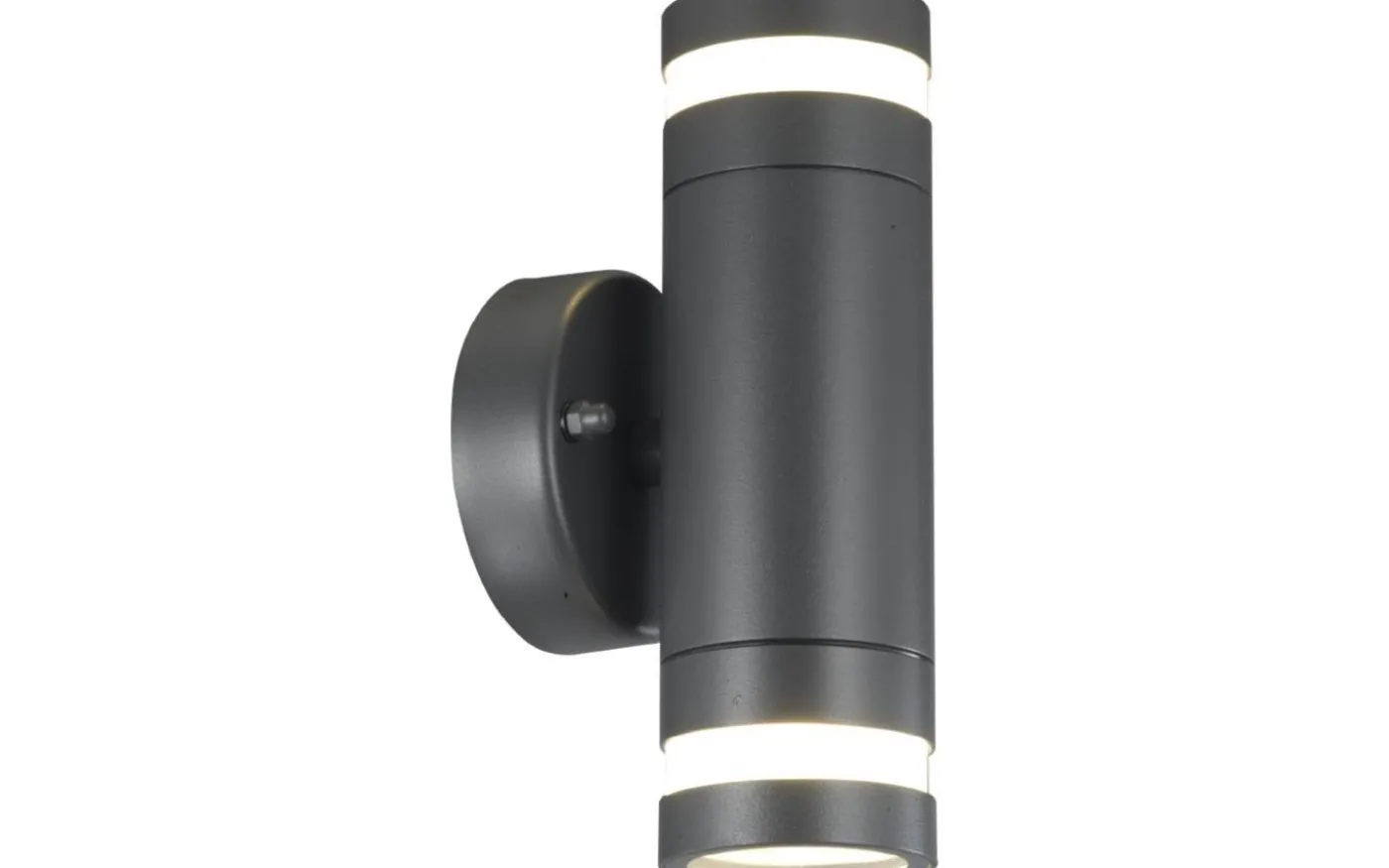 Fredrik II Vägglampa GU10 Antracit IP44