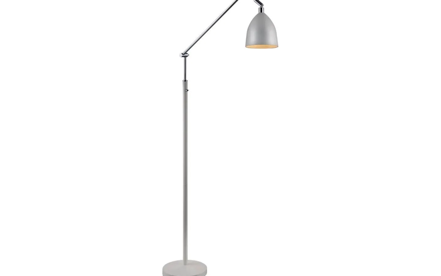Markslojd Fredrikshamn Golvlampa 152cm Vit* Golvläslampor