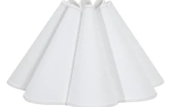 PR Home Freja Lampskärm Ø21cm Franza Vit* Enfärgade Runda Lampskärmar