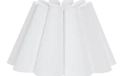 Enfärgade Runda Lampskärmar<PR Home Freja Lampskärm Ø32cm Franza Vit