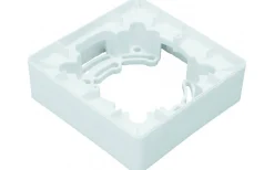 Strömställare/Vägguttag<Malmbergs Förhöjningsram för DCL-uttag, vägg, Fyrkantig