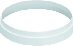 Armaturtillb. Och Reservdel.<Malmbergs Förhöjningsring, Vit, Ø 145 mm, Höjd 24 mm