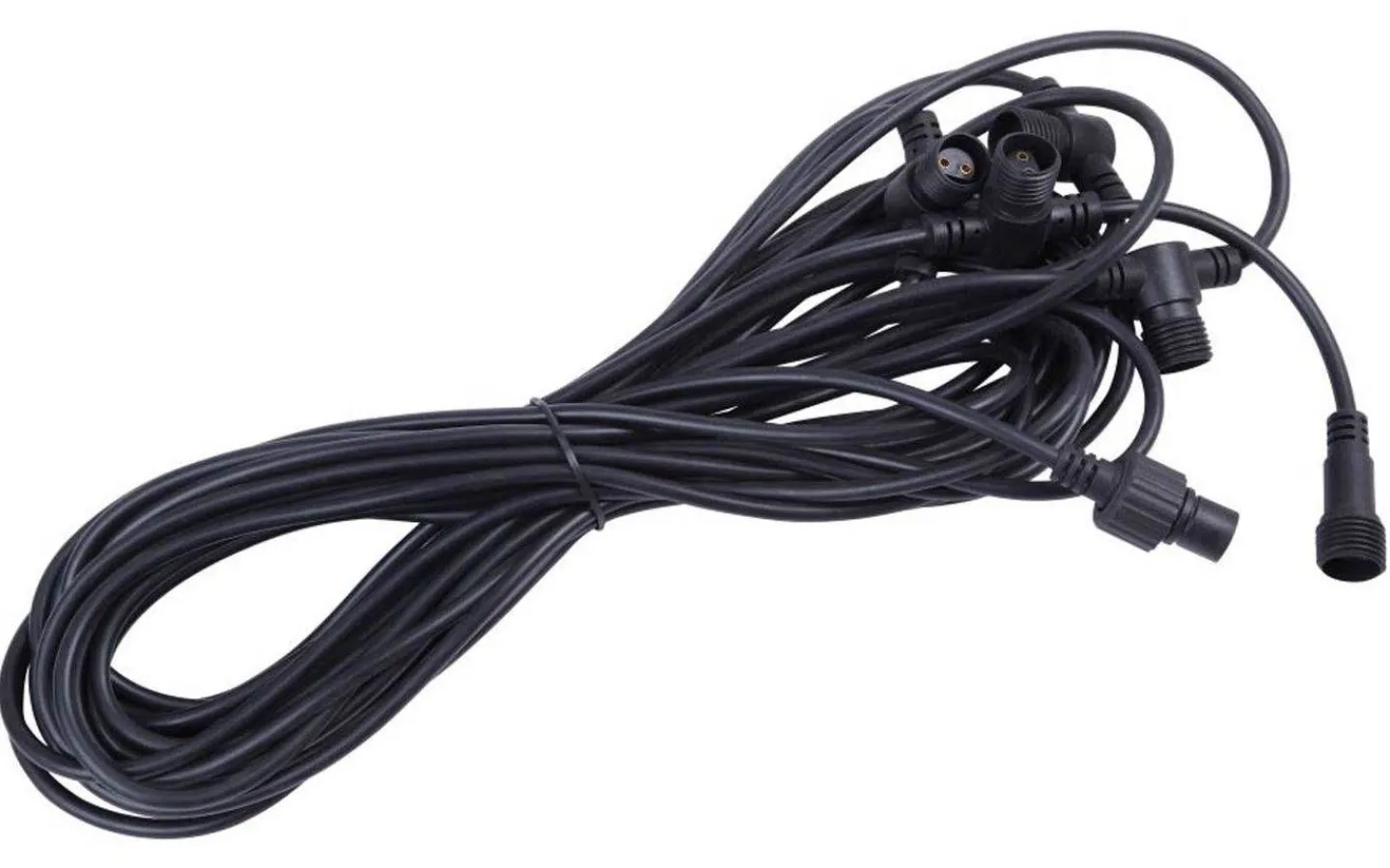 Bolthi Förlängningskabel 12m med 5 honkontakter Connect 12V Svart* Bolthi Connect 12V