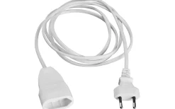 PR Home Förlängningssladd EU 2m Vit* Grendosor & Förlängningskablar
