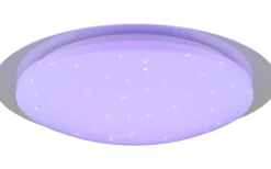 Badrumslampor Tak<Trio Lighting Frodeno H2O Plafond LED 48cm transparent RGBW IP44