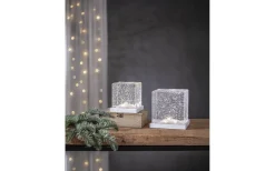 Star Trading Frost Inomhusdekoration 11cm Glitter* Batteri Julpynt Inomhus|Inomhusdekorationer Batteri