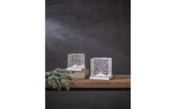 Batteri Julpynt Inomhus|Inomhusdekorationer Batteri<Star Trading Frost Inomhusdekoration 14cm Glitter