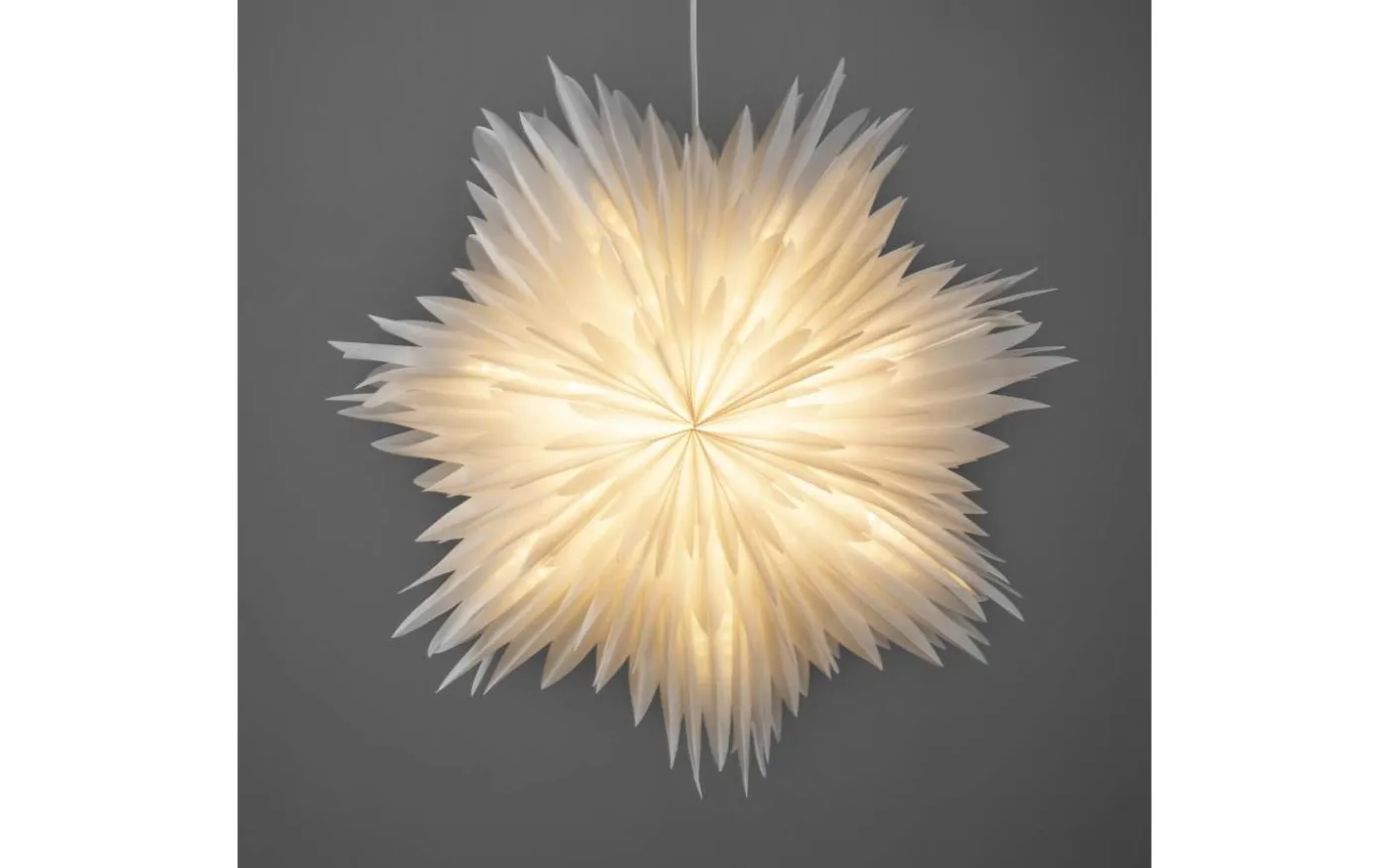 Frostbloss Julstjärna 80cm Vit