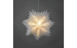 Exklusiva Pappersstjärnor|Visa Alla Julstjärnor<Konstsmide Frostbloss Julstjärna 60cm Vit