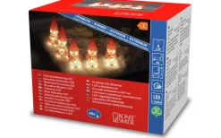 Konstsmide Frostdröm Fem små Snögubbar Varmvit LED IP44* Julpynt Utomhus