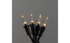 Konstsmide Frostklar Batteridriven Ljusslinga 2,85m 20L Amber LED IP44* Batterislingor