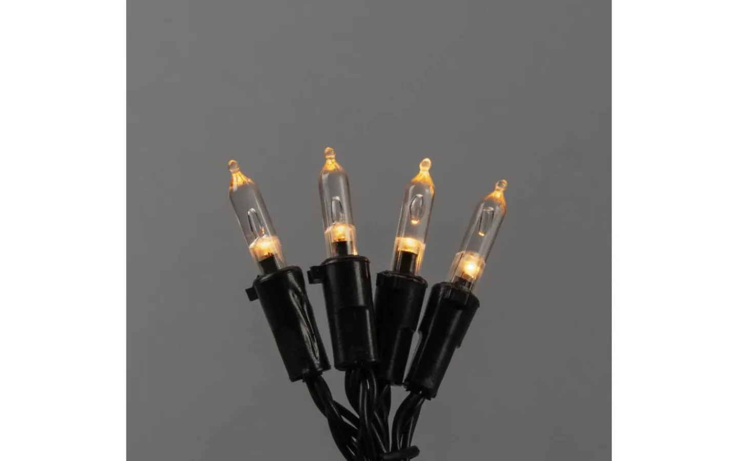 Konstsmide Frostklar Batteridriven Ljusslinga 2,85m 20L Amber LED IP44* Batterislingor