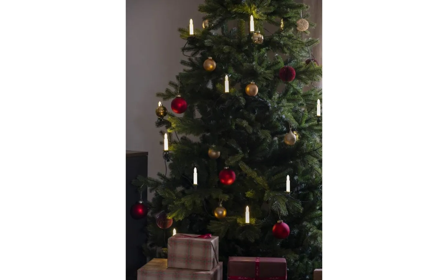 Konstsmide Frostljus Julgransbelysning 25L Varmvit LED Parallellkopplad Inomhus* Klassisk Julgransbelysning