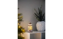 Frostnatt Batteridriven Vattenfylld lykta Karusell