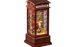 Vattenfyllda Lyktor<Konstsmide Frostnatt Batteridriven Vattenfylld lykta Telefonkiosk