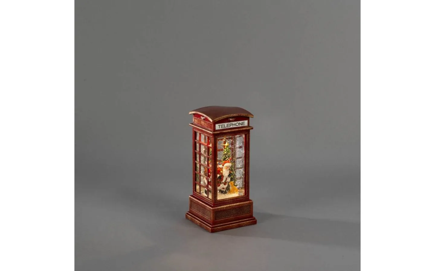 Vattenfyllda Lyktor<Konstsmide Frostnatt Batteridriven Vattenfylld lykta Telefonkiosk