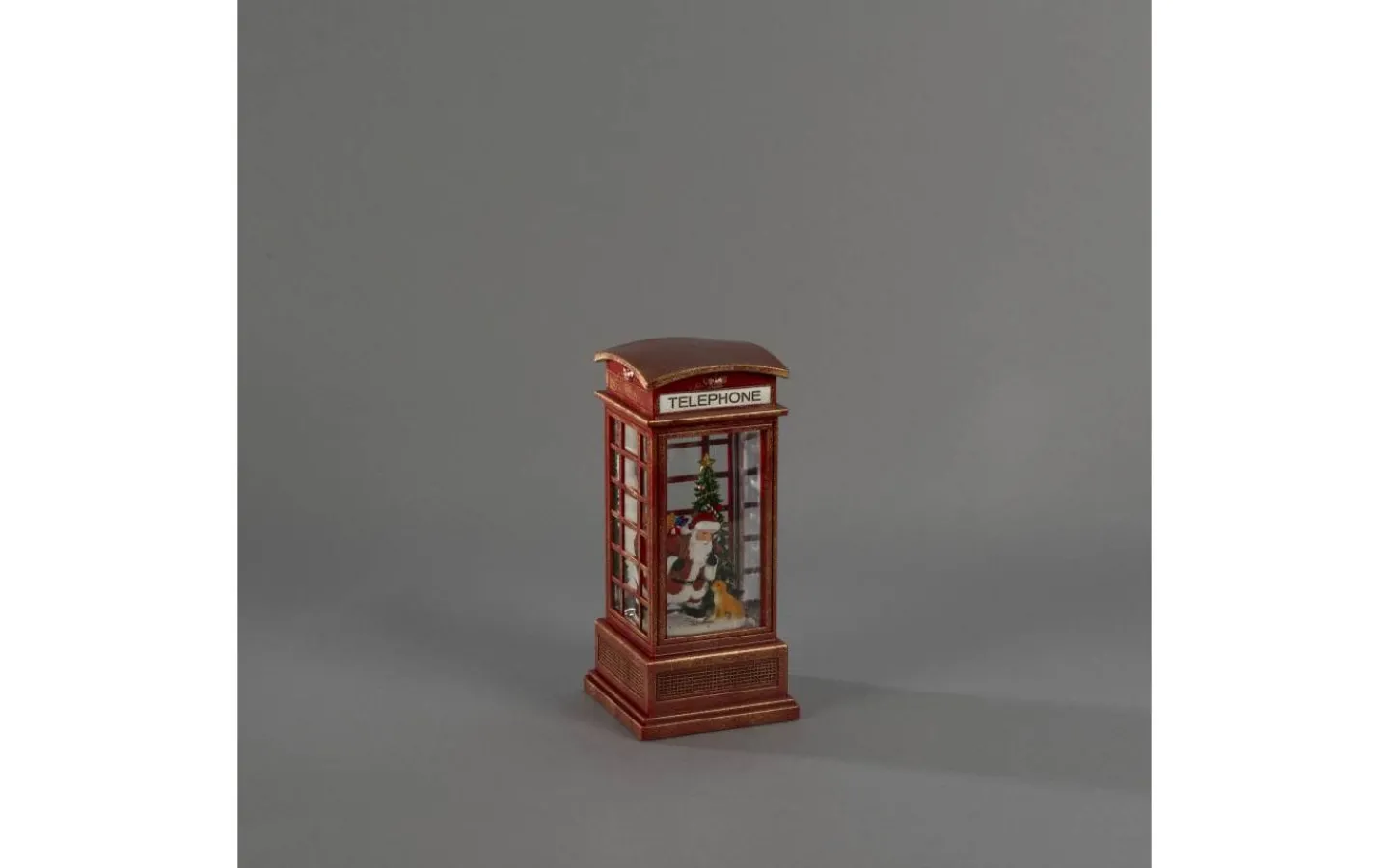 Vattenfyllda Lyktor<Konstsmide Frostnatt Batteridriven Vattenfylld lykta Telefonkiosk