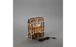 Vattenfyllda Lyktor<Konstsmide Frostnatt Batteridriven Vattenfylld lykta Pepparkakshus