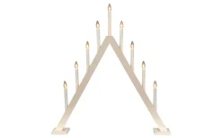 Konstsmide Frostskär Adventsljusstake 65cm Vit* Visa Alla Adventsljusstakar|Adventsljusstakar 61-120 Cm