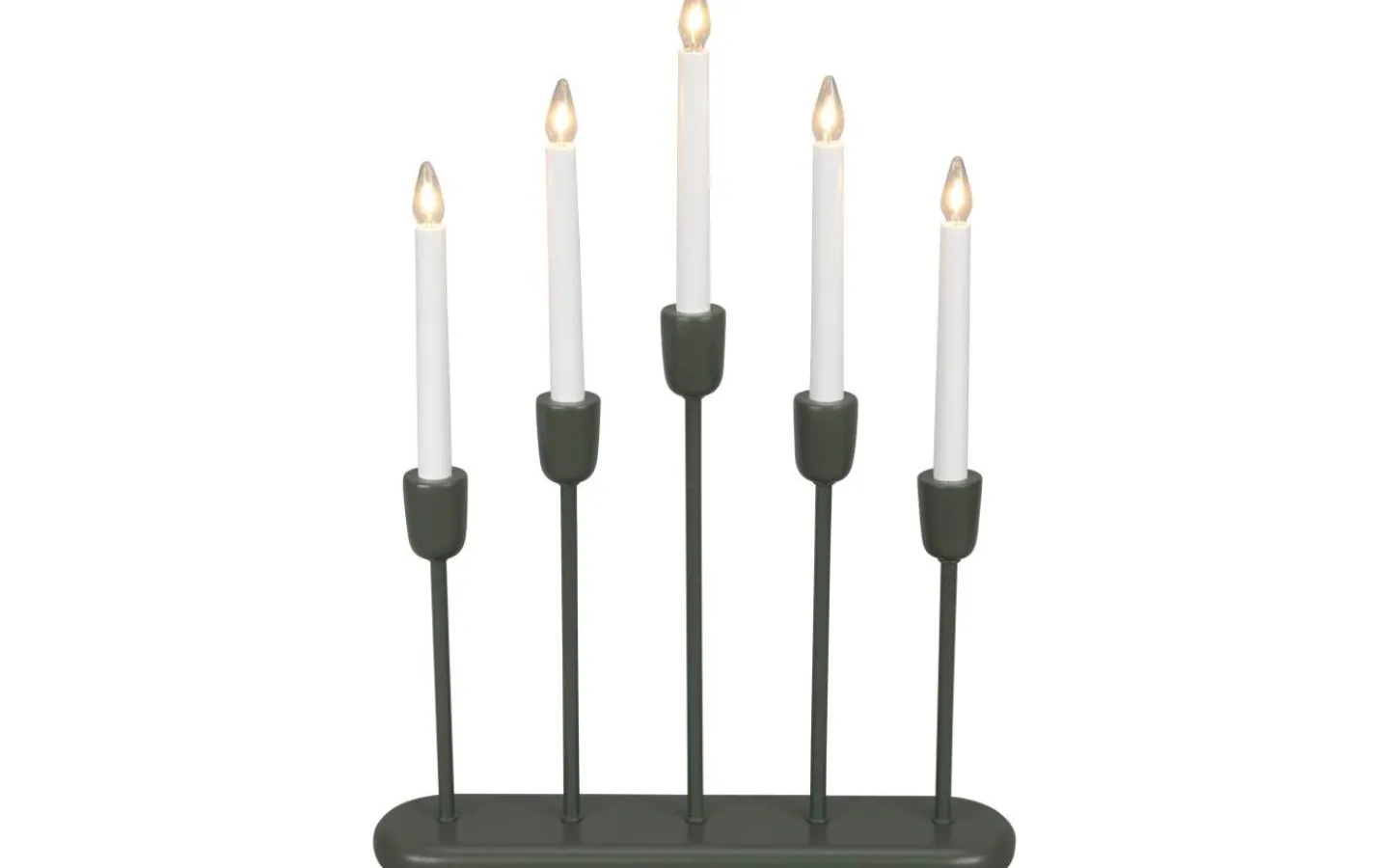 Konstsmide Frostspel Adventsljusstake 53cm Mörkgrön* Visa Alla Adventsljusstakar|Adventsljusstakar 31-60 Cm