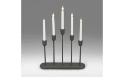 Konstsmide Frostspel Adventsljusstake 53cm Mörkgrön* Visa Alla Adventsljusstakar|Adventsljusstakar 31-60 Cm