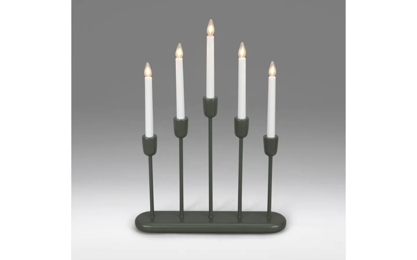 Konstsmide Frostspel Adventsljusstake 53cm Mörkgrön* Visa Alla Adventsljusstakar|Adventsljusstakar 31-60 Cm