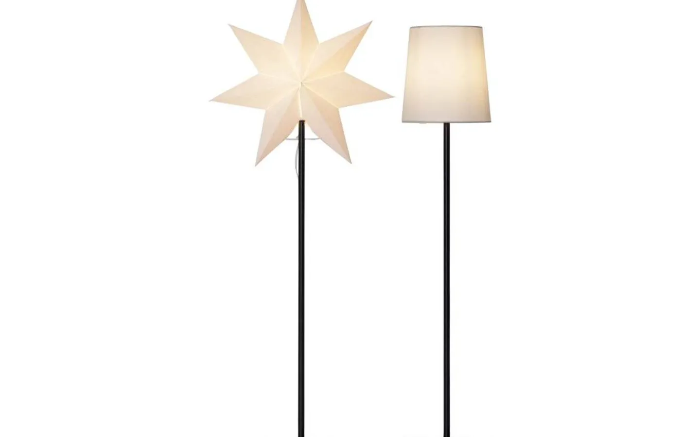 Star Trading Frozen Bordslampa, Skärm och Stjärna 85cm* Visa Alla Julstjärnor|Julstjärnor På Fot