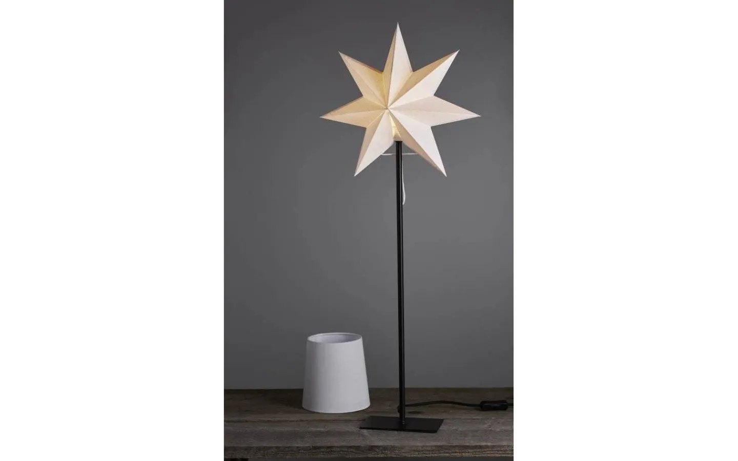 Star Trading Frozen Bordslampa, Skärm och Stjärna 85cm* Visa Alla Julstjärnor|Julstjärnor På Fot