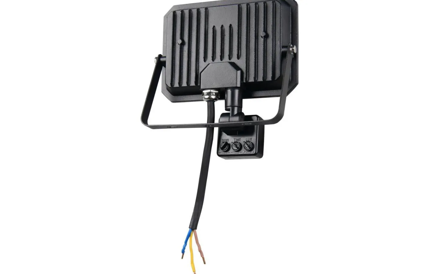 Led Strålkastare<Reality Funchal Vägglampa LED 15cm mattsvart rörelsesensor 4000K IP44