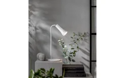 Star Trading Functional Uppladdningsbar Bordslampa 3-in-1 Vit* Uppladdningsbara Lampor Inomhus