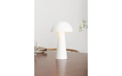 Uppladdningsbara Lampor Utomhus|Uppladdningsbara Lampor Utomhus<Markslojd Fungi Uppladdningsbar Bordslampa Vit IP44