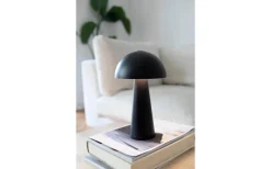 Fungi Uppladdningsbar Bordslampa Svart IP44