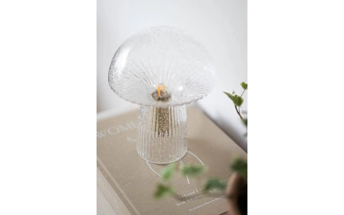 Fungo 16 Bordslampa 20cm Klar